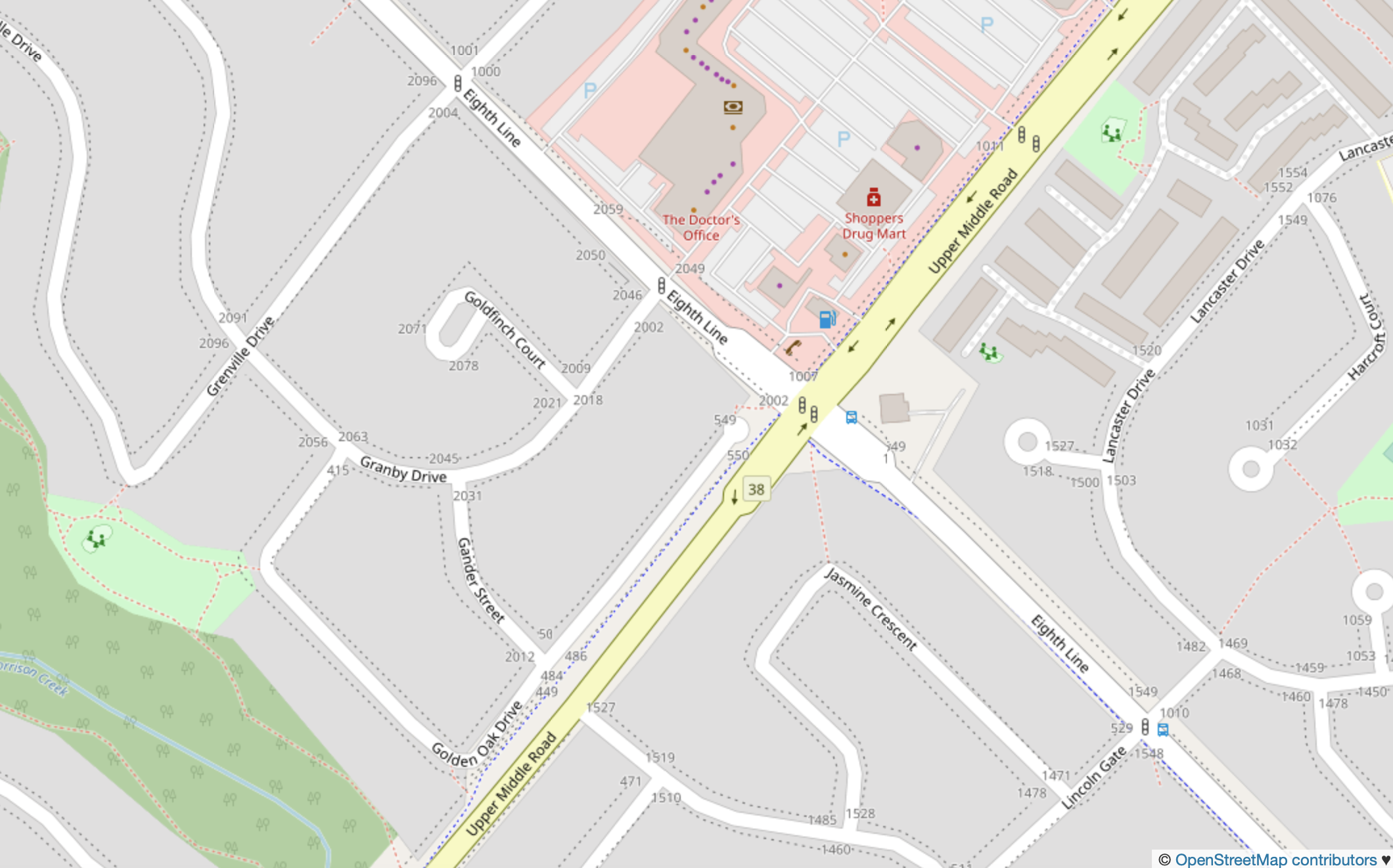 OpenStreetMaps Contributors (CC BY-SA 2.0)